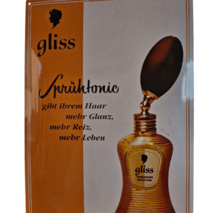 Smaltovaná tabuľa Gliss Sprühtonic od Schwarzkopf