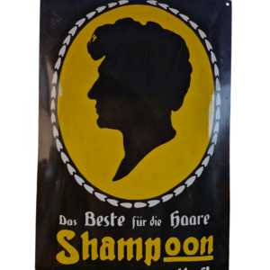Smaltovaná tabuľa Schwarzkopf "Shampoon"