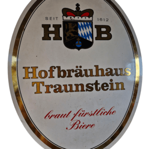 Smaltovaná tabuľa Hofbräuhaus Traunstein