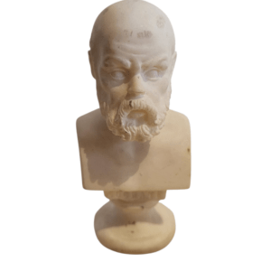 Klasická miniatúrna busta Sokrata