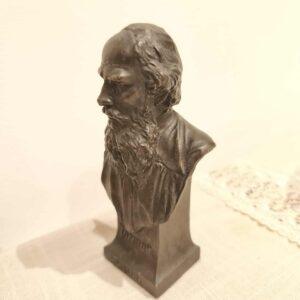 Náhľad Zberateľská kovová busta: Lev Nikolajevič Tolstoj