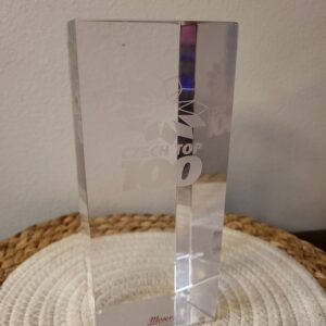 Náhľad Prestížna krištáľová trofej od svetoznámej českej sklárne Moser.