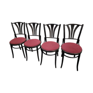 Set 4 drevených stoličiek: Elegancia s históriou