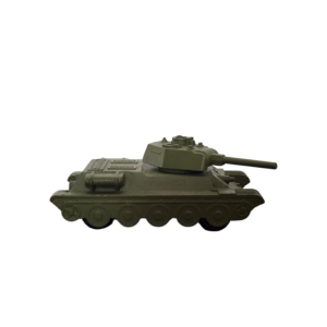 Starý sovietsky kovový model tanku T-34 – Legendárna hračka ZSSR