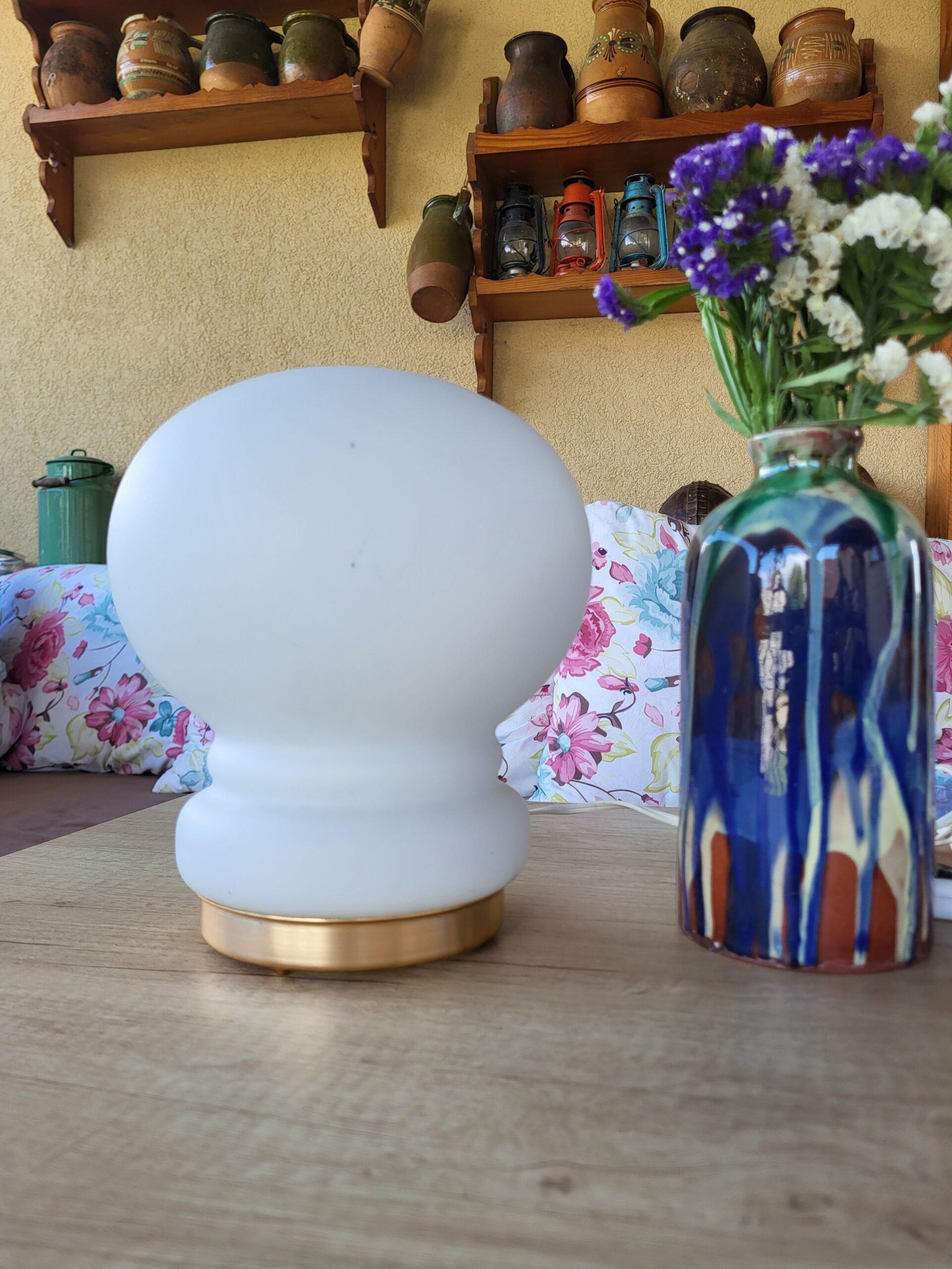 Retro lampa Ivan Jakeš (70. roky) – Obrázok 3