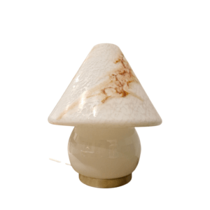 Ikonická retro lampu „Mushroom“ (štýl Murano)