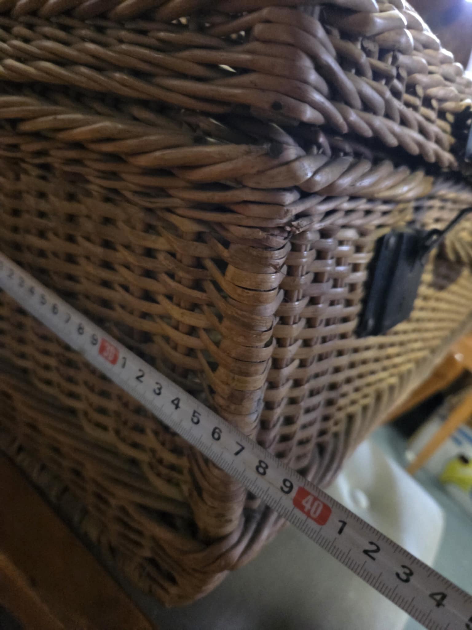 Prútený piknikový košík – Obrázok 8