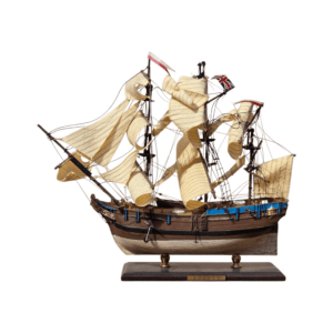 Zberateľský skvost: Keramický model legendárnej lode BOUNTY
