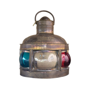 Originálna lodná lampa "MASTHEAD" – Industriálny skvost (L27)