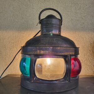 Náhľad Originálna lodná lampa "MASTHEAD" – Industriálny skvost (L27)