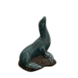 Keramická soška tuleňa – Poole Pottery Anglicko (KER19)