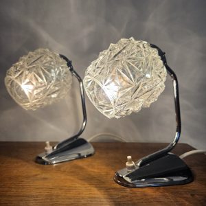 Náhľad Retro lampičky „Diamant“ (pár – 2 ks)