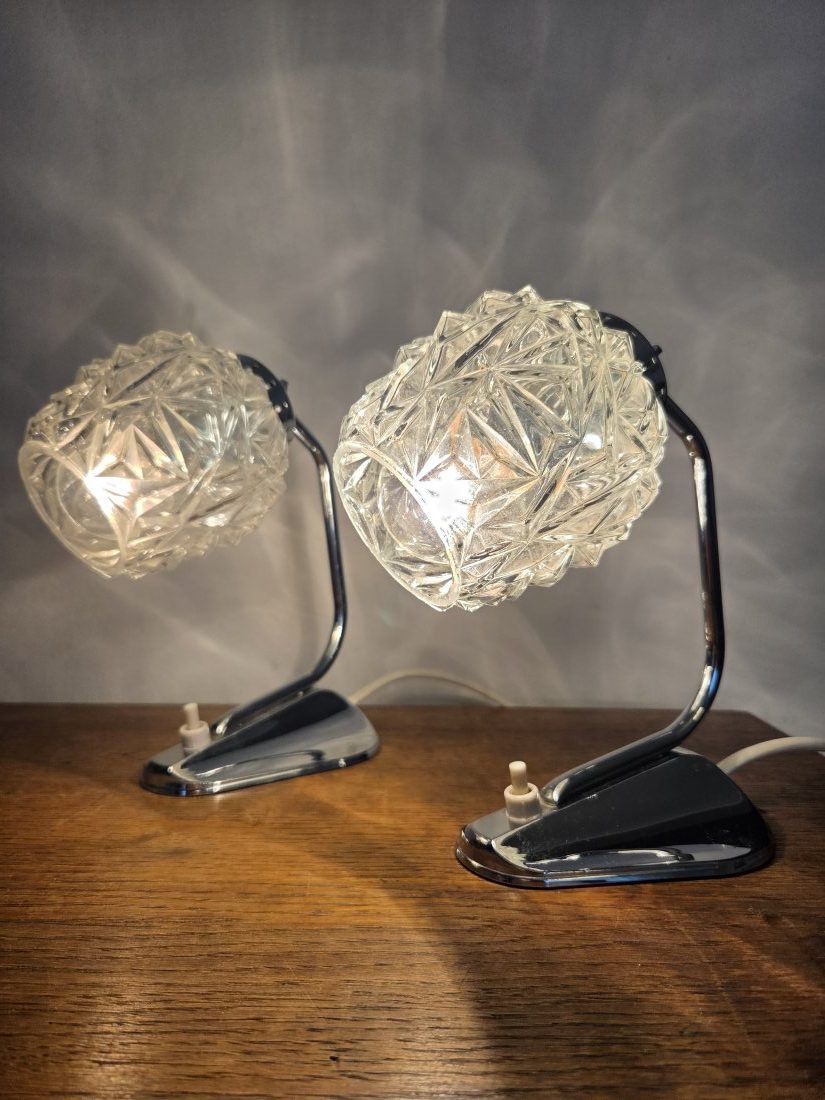 Retro lampičky „Diamant“ (pár – 2 ks) – Obrázok 2