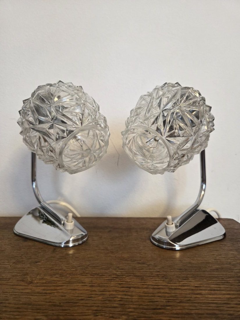 Retro lampičky „Diamant“ (pár – 2 ks) – Obrázok 4
