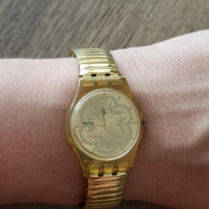 Náhľad Hodinky Swatch Lady Barochetto (zlaté, švajčiarske)