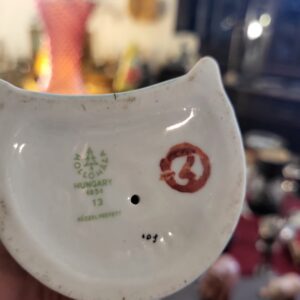 Náhľad Retro porcelánová soška Hollóháza – Dievča s krčahom
