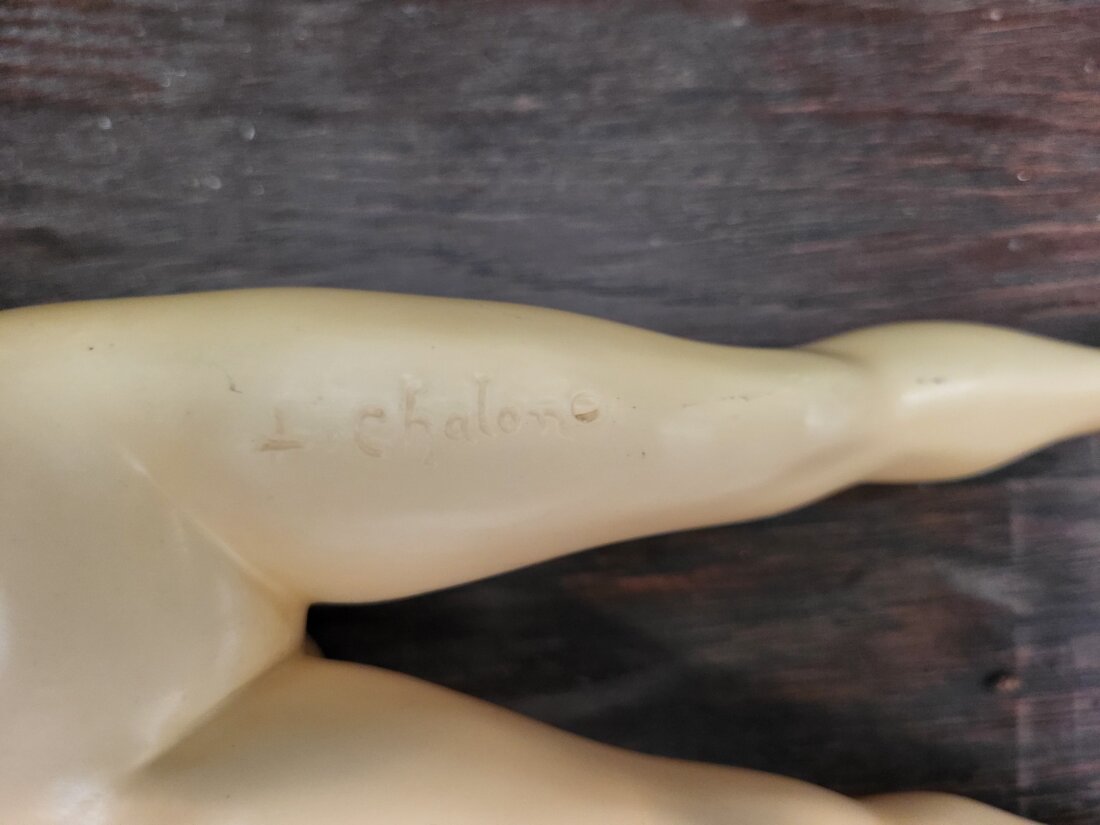Soška podľa predlohy L. Chalon – Ležiaci ženský akt – Obrázok 6