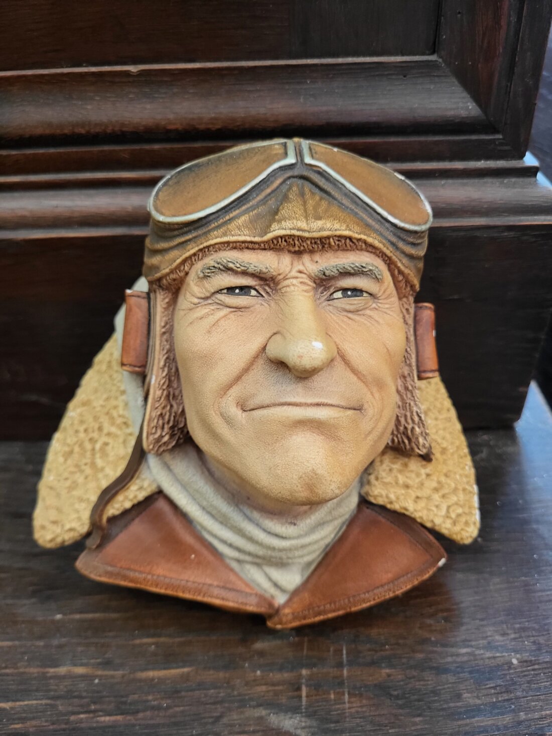 Zberateľská busta Bossons - Aviator (Pilot) – Obrázok 2