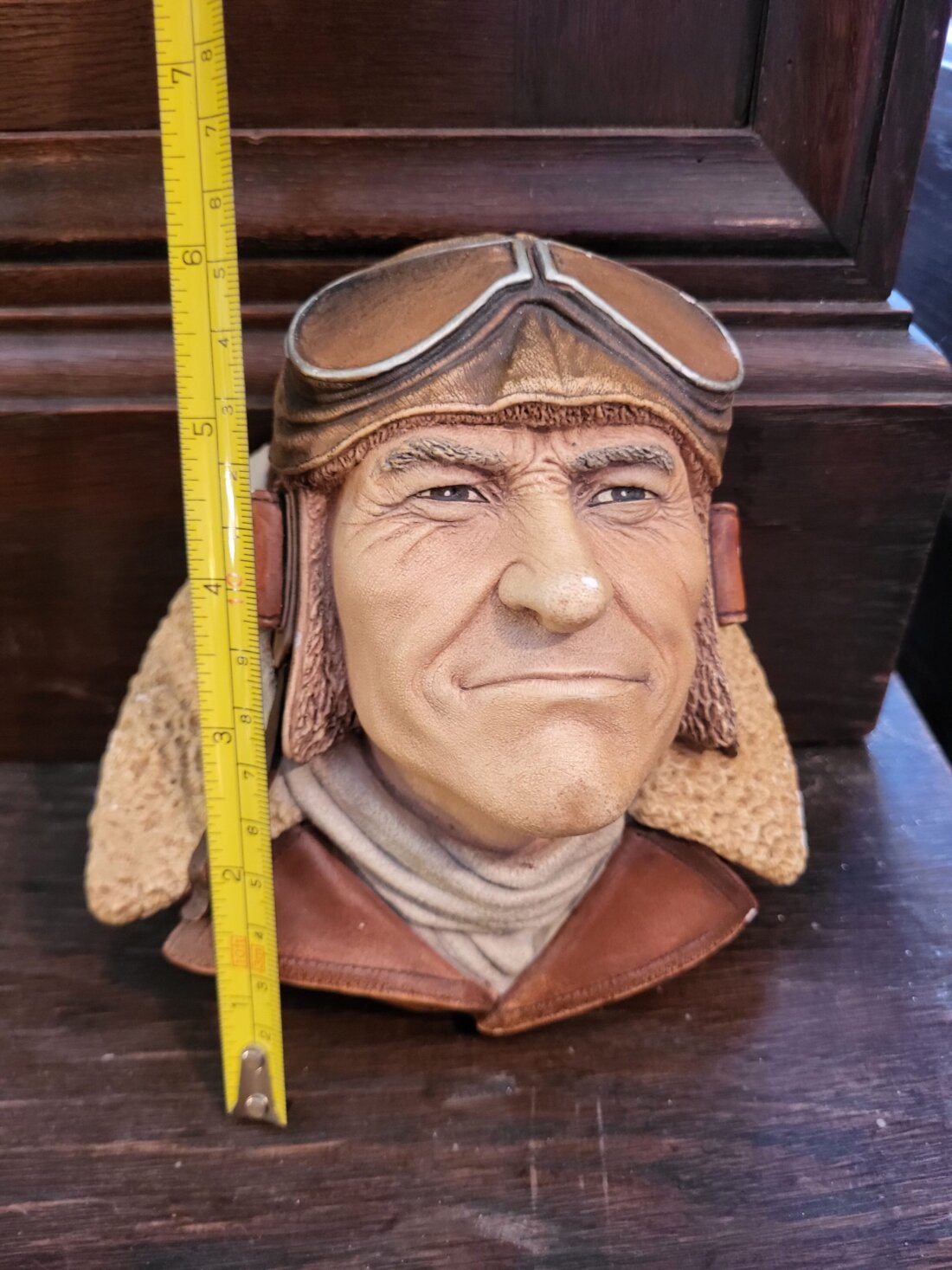 Zberateľská busta Bossons - Aviator (Pilot) – Obrázok 4