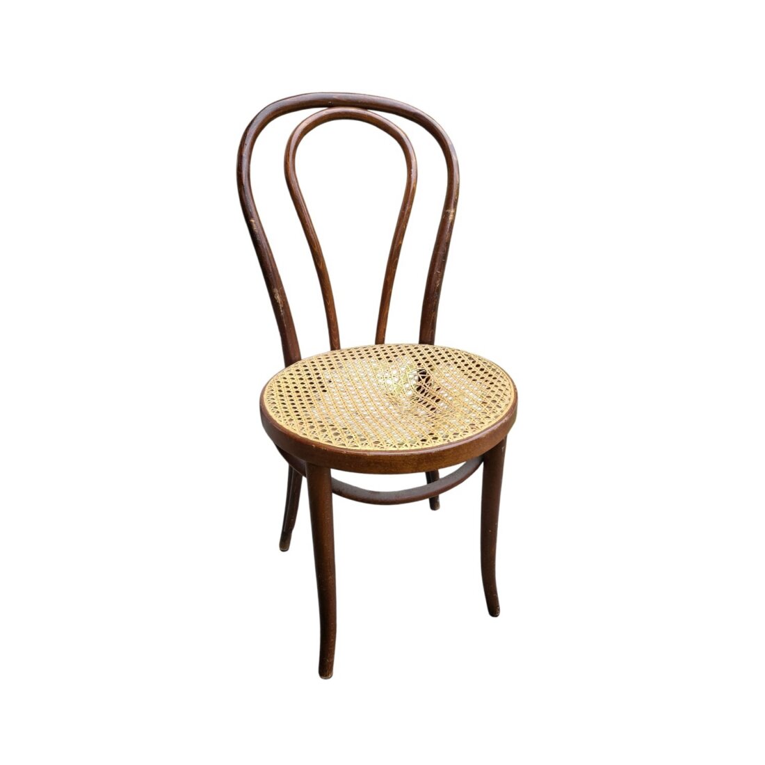 Ikonická stolička Thonet č. 14 – viedenský výplet (na renováciu)