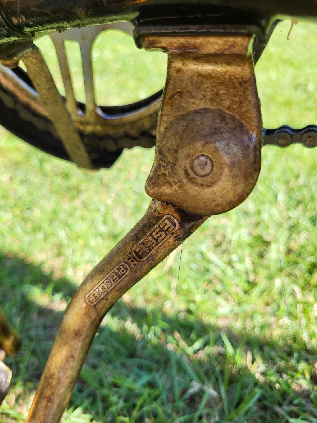 Elegantný vintage mestský bicykel (Waffenrad štýl) – plne funkčný – Obrázok 12