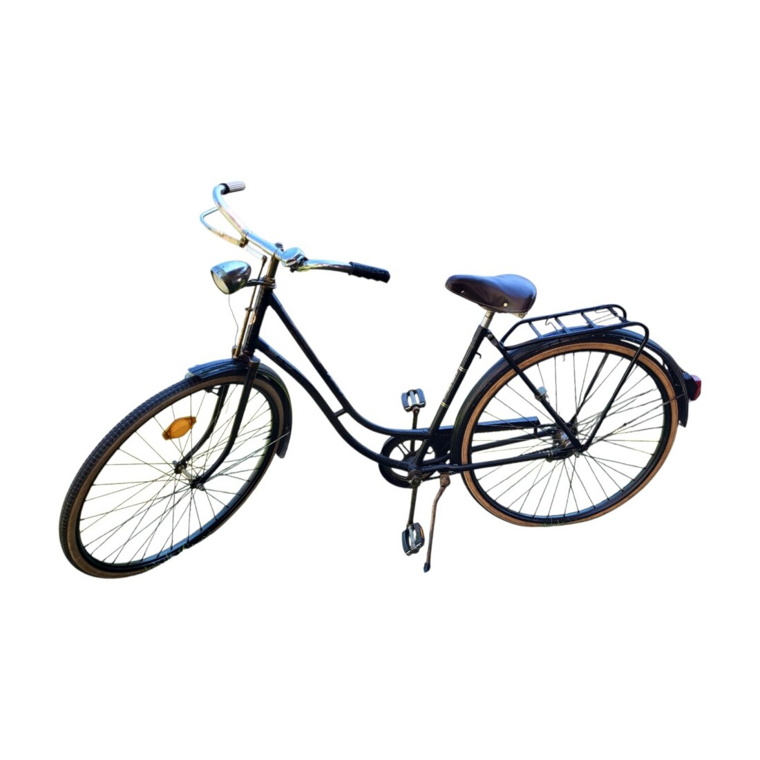 Elegantný vintage mestský bicykel (Waffenrad štýl) – plne funkčný