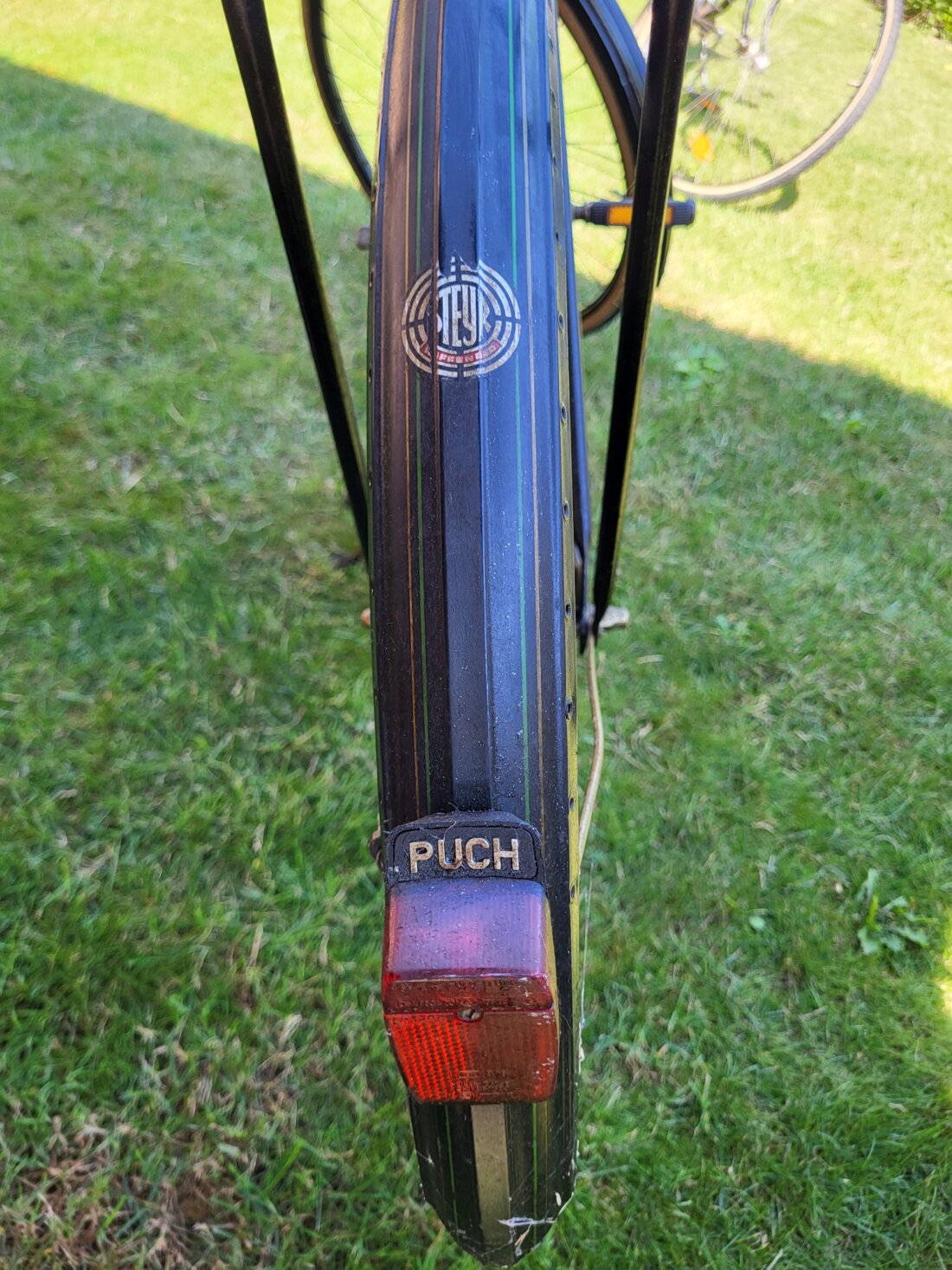 Elegantný vintage mestský bicykel (Waffenrad štýl) – plne funkčný – Obrázok 8
