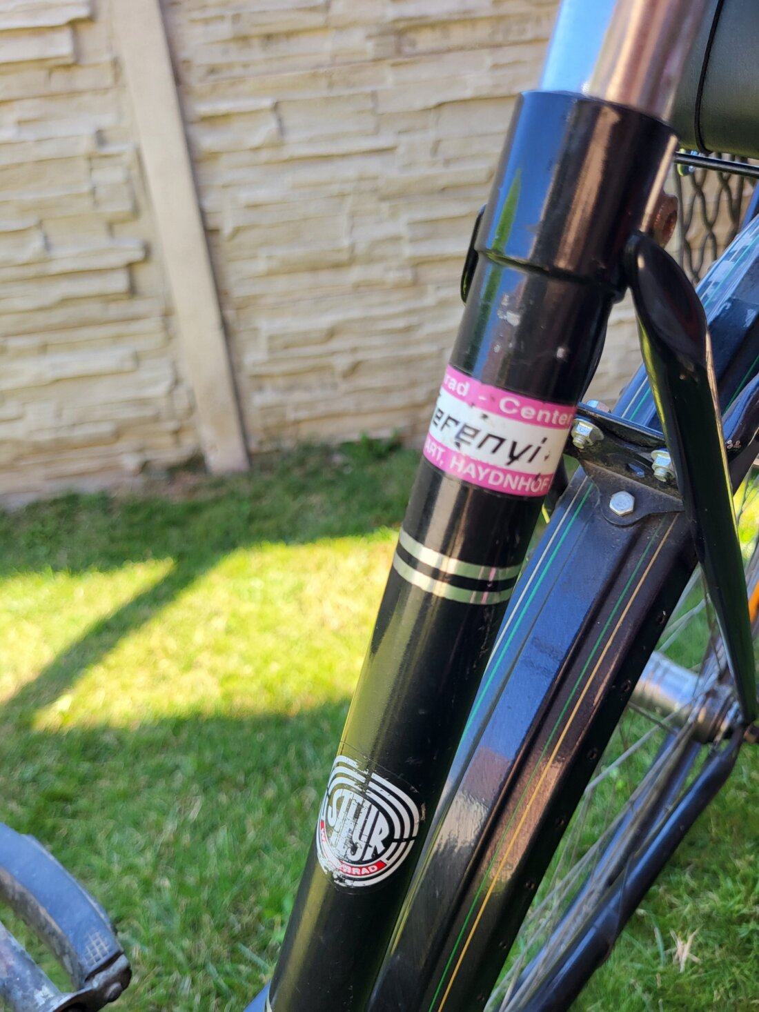 Elegantný mestský retro bicykel (Waffenrad štýl) – plne funkčný – Obrázok 6