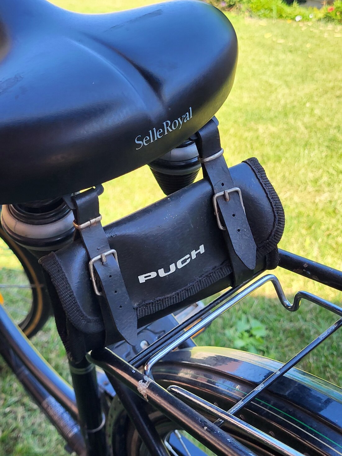 Elegantný mestský retro bicykel (Waffenrad štýl) – plne funkčný – Obrázok 9