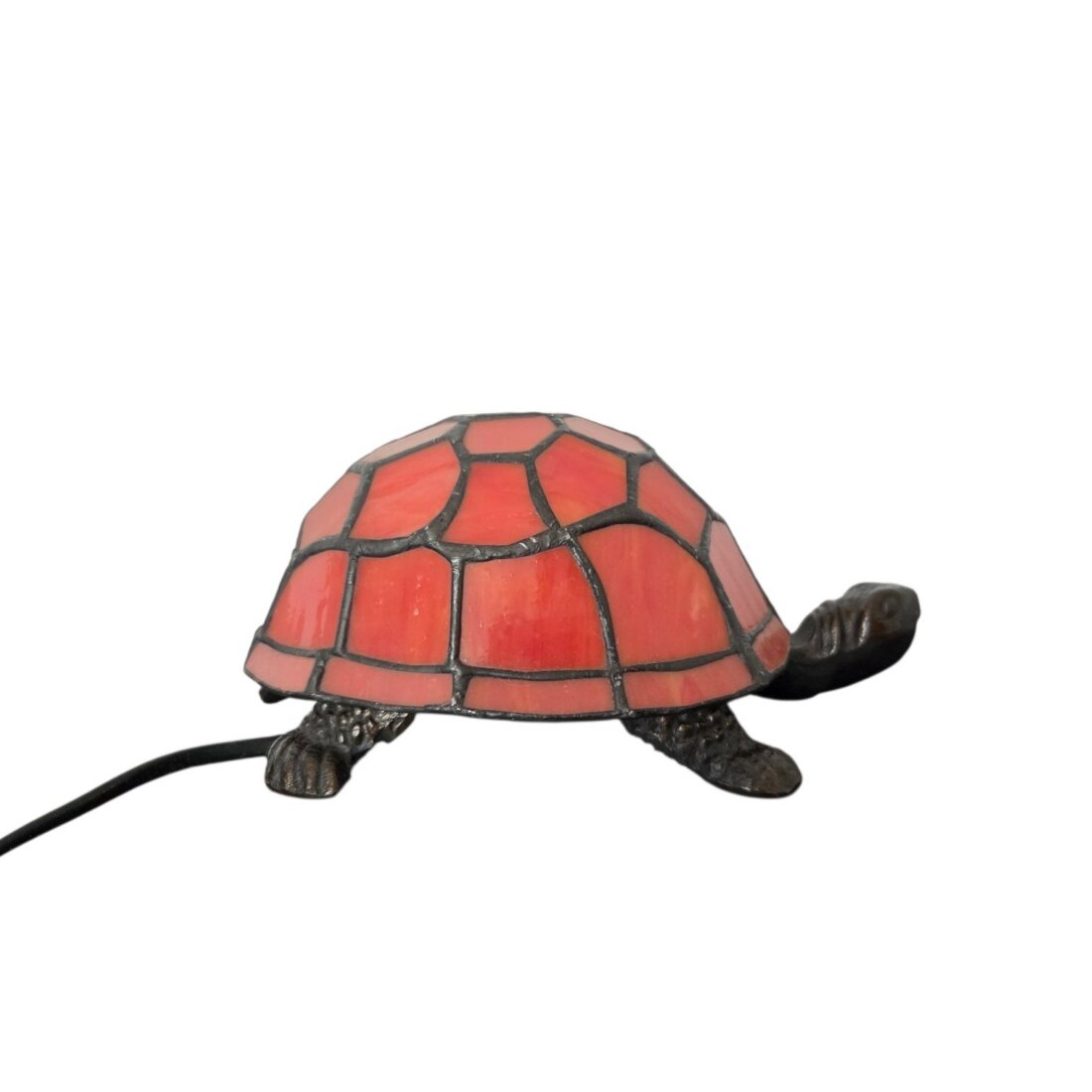 🐢 Vitrážová stolová lampa „Korytnačka“ v štýle Tiffany