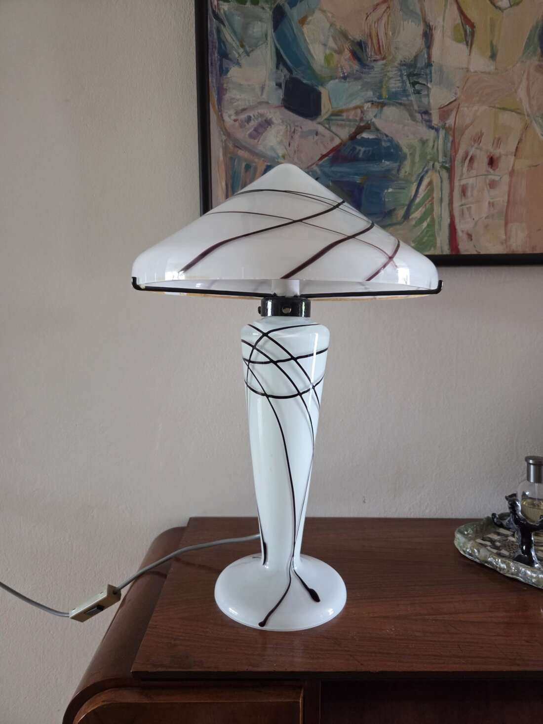 Ikonická retro stolná lampa – Brusel / Expo 58 (ČSSR) 🌟 – Obrázok 10