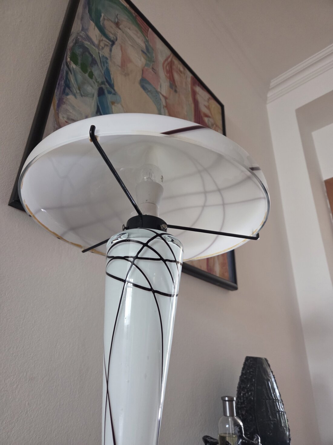 Ikonická retro stolná lampa – Brusel / Expo 58 (ČSSR) 🌟 – Obrázok 8